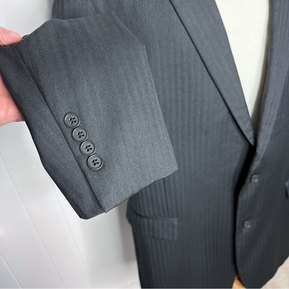 Brooks Brothers 1818 Regent Vitale Barberis Canonico Herringbone Blazer/Jacket - Picture 7 of 12